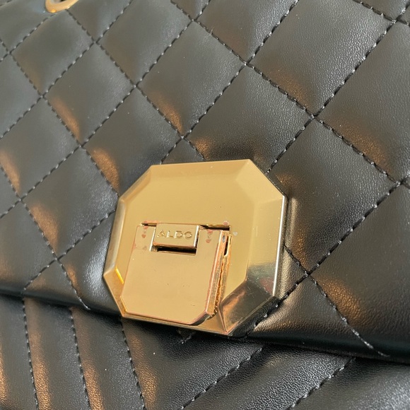 Aldo bag Aldo crossbody bag with chunky chain Also bag quilted bag with chain - Picture 7 of 8